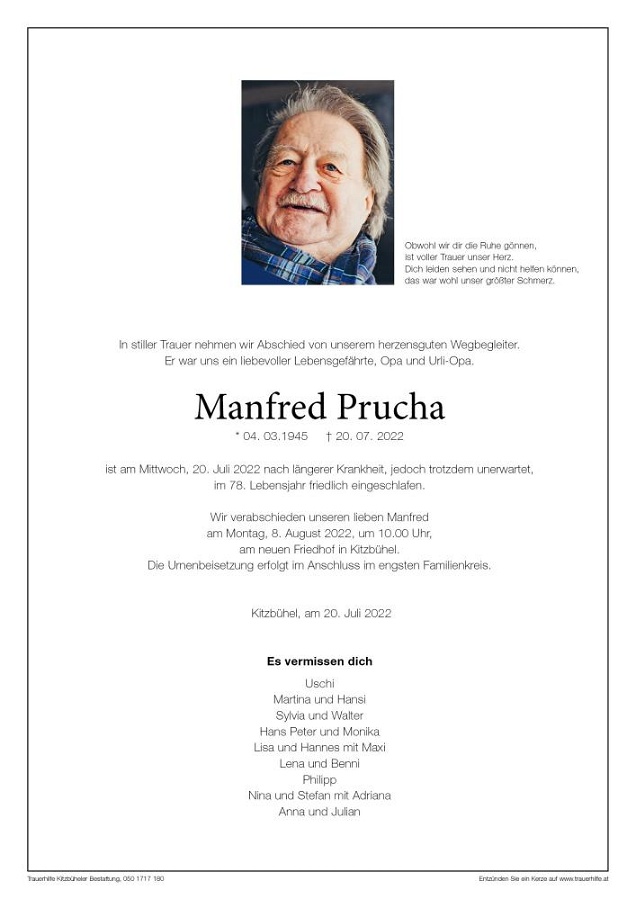 Manfred Prucha